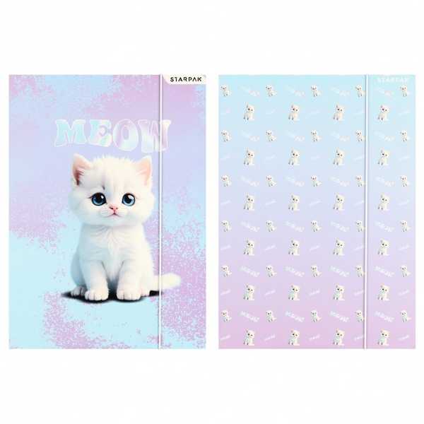 Teczka z gumką A4 Cute Kotki mix 583297 STARPAK